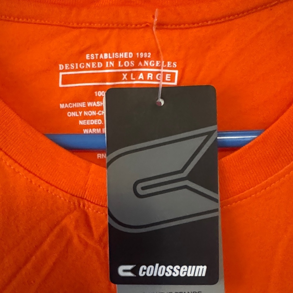 Orange Clemson Graphic T-Shirt NWT - Picture 3 of 3